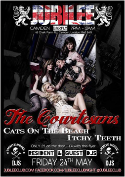 Courtesans Jubilee Flyer