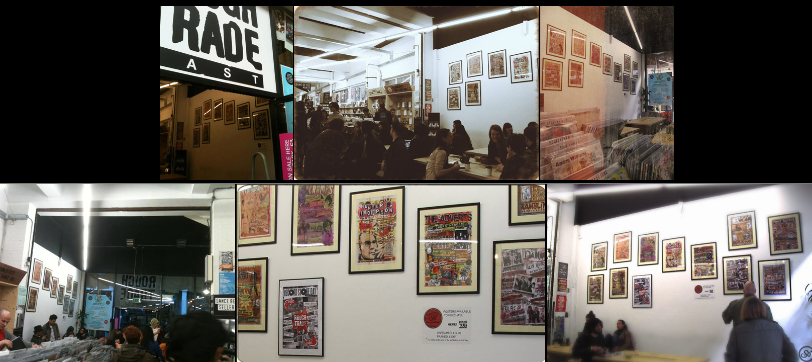 Sophie LO Exhibition at RoughTRade East Brick Lane